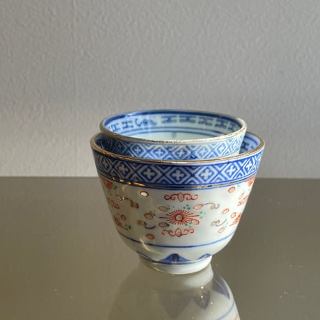 中国茶器 景徳鎮陶器 湯呑み茶碗 中