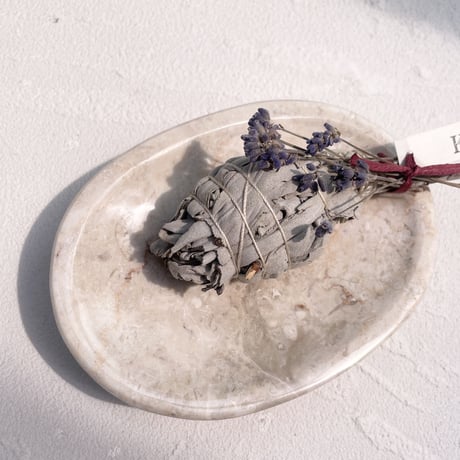 Marble stone soap tray