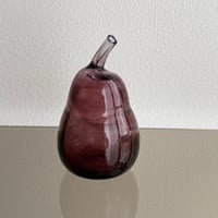 Glass pear objet