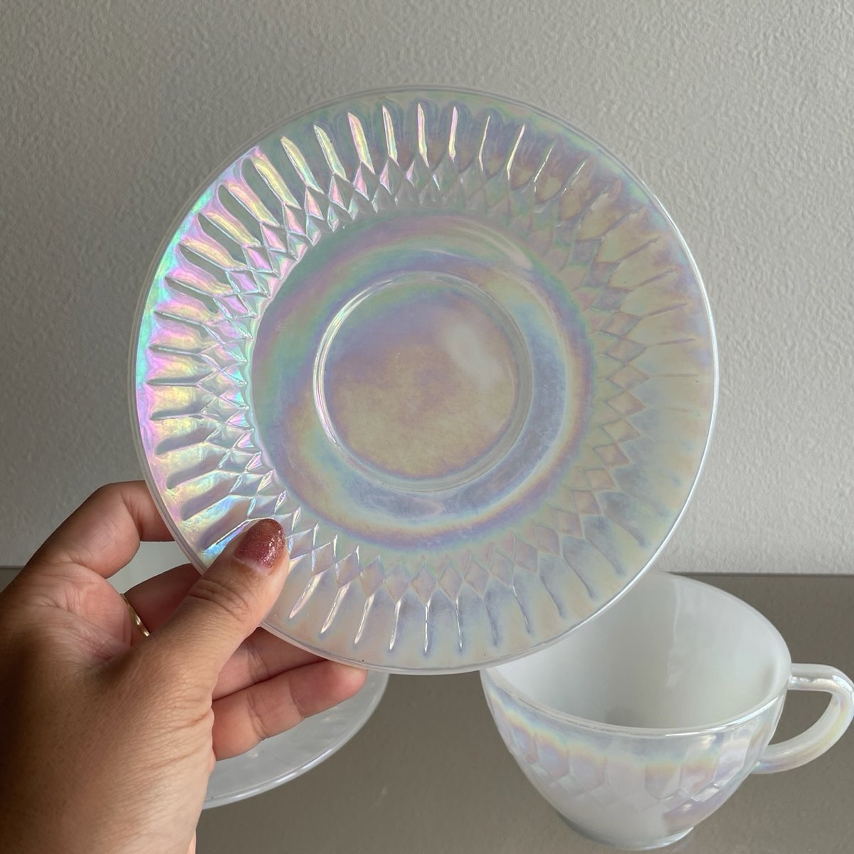 Federal Heat Proof aurora cup and saucer | Koy 