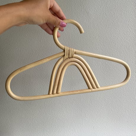Bamboo kids hanger rainbow