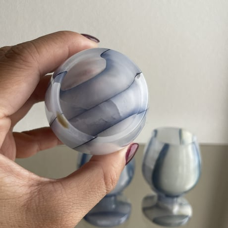 Stone cup Small Blue