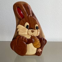 Wood box Rabbit