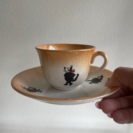1920's England FELIX THE CAT cup & saucer B