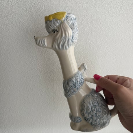 England Arthur Wood poodle flower vase ②