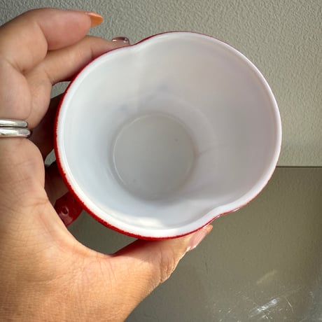Hazel Atlas jam pot strawberry