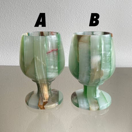 Stone cup Green