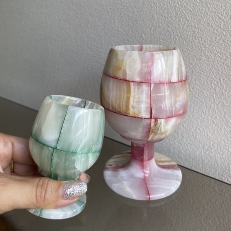 Stone cup SMALL Green