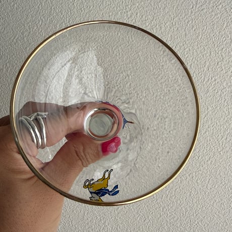 1970's UK Babycham champagne glass