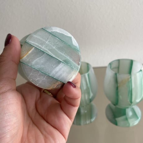 Stone cup Small Green