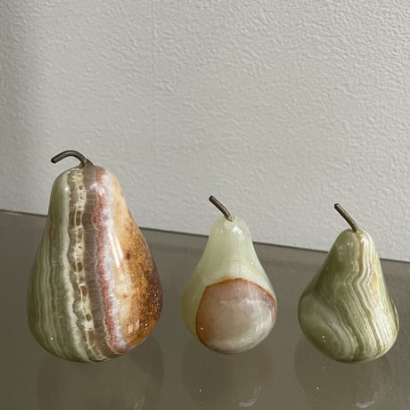 Onyx mini pear set