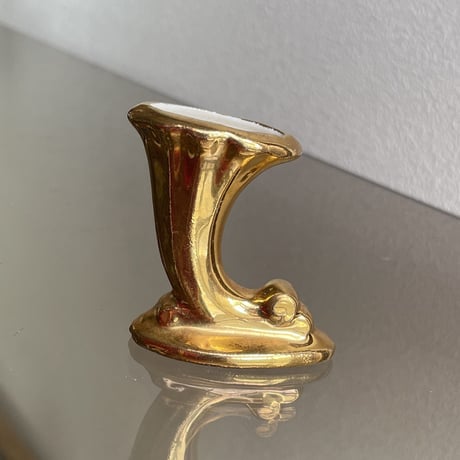 Gold mini vase