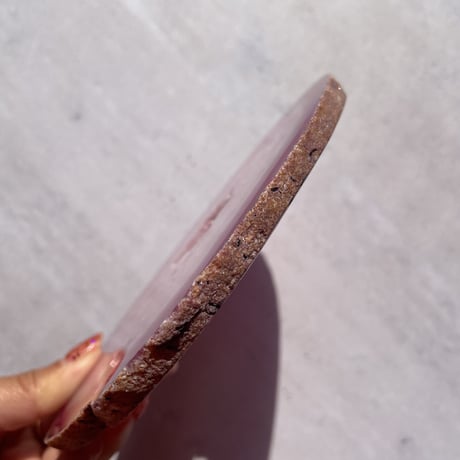 Stone tray pink