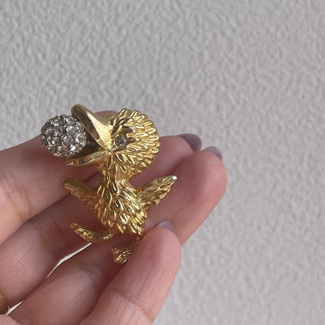 Bird brooch