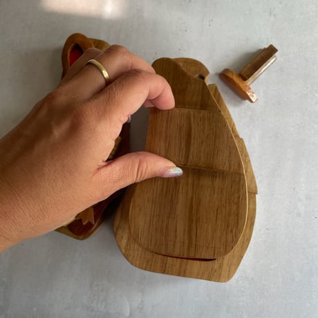 Wood box Rabbit