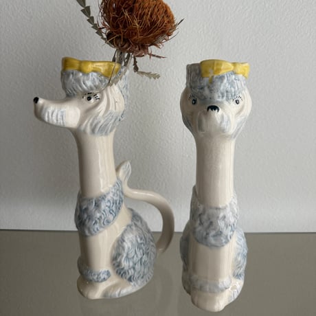 England Arthur Wood poodle flower vase ①