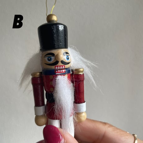 Wood nutcracker ornament Germany