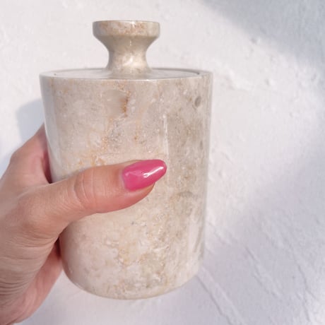 Marble stone pot