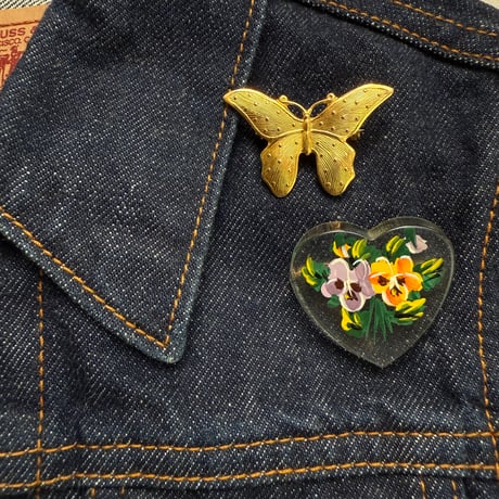 Butterfly brooch