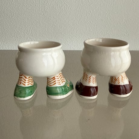 England Carlton Ware Walking eggcup ①