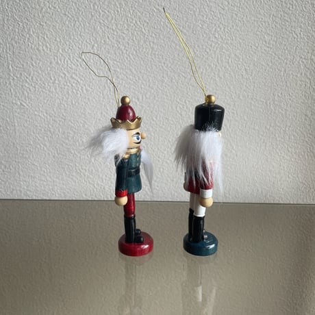 Wood nutcracker ornament Germany