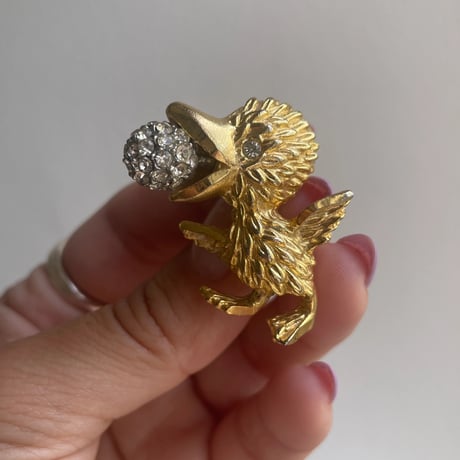 Bird brooch