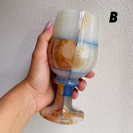 Stone cup XL Blue