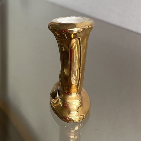 Gold mini vase