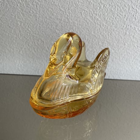 Swan candy pot