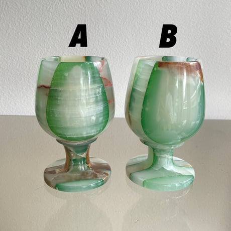 Stone cup Green