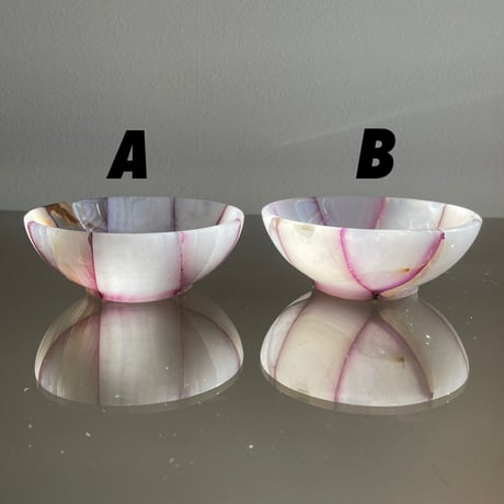 Stone bowl purple
