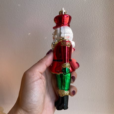 Nutscracker plastics ornament USA