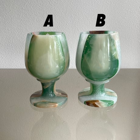 Stone cup Green