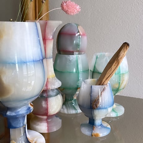 Stone cup XL Blue