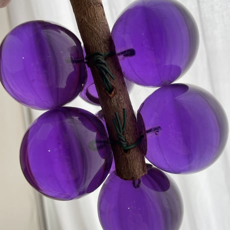 Acrylic glass grapes