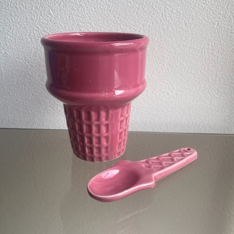 Icecream corn and spoon set