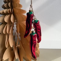 Pepper glass ornament USA
