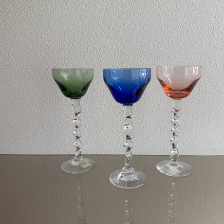 Portugal twisted stem glass
