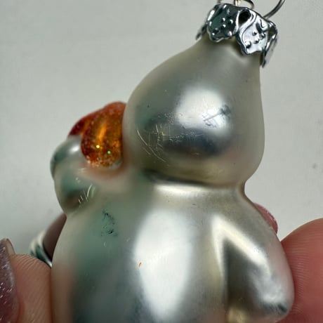 【Vintage】Ghost glass ornament USA