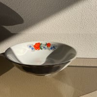 台湾 花柄 深皿