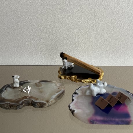 【Whimsical Mix】Stone tray × dog ③