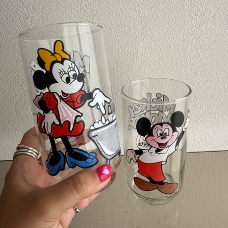 Mickey mouse Club glass