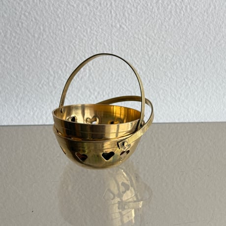 Heart candle basket