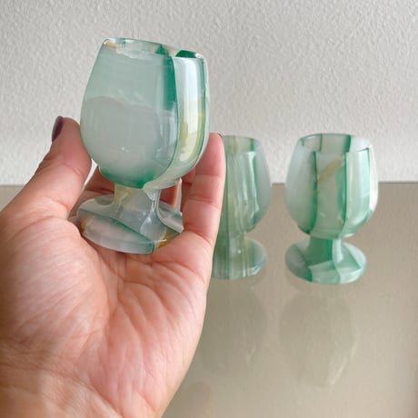 Stone cup Small Green