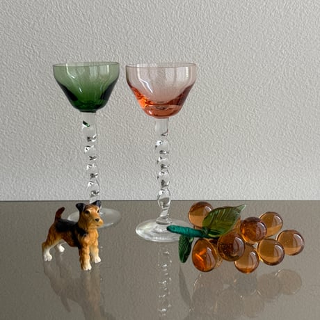 Portugal twisted stem glass
