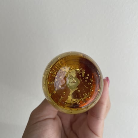 Bubble flower vase Yellow
