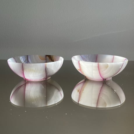 Stone bowl purple