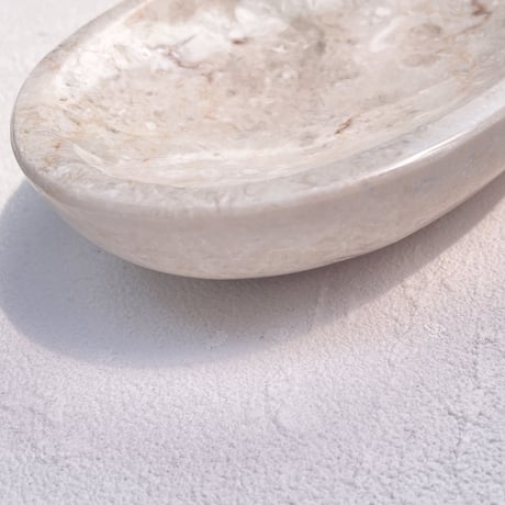 Marble stone soap tray