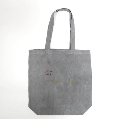 3 year tote bag  concrete gray L