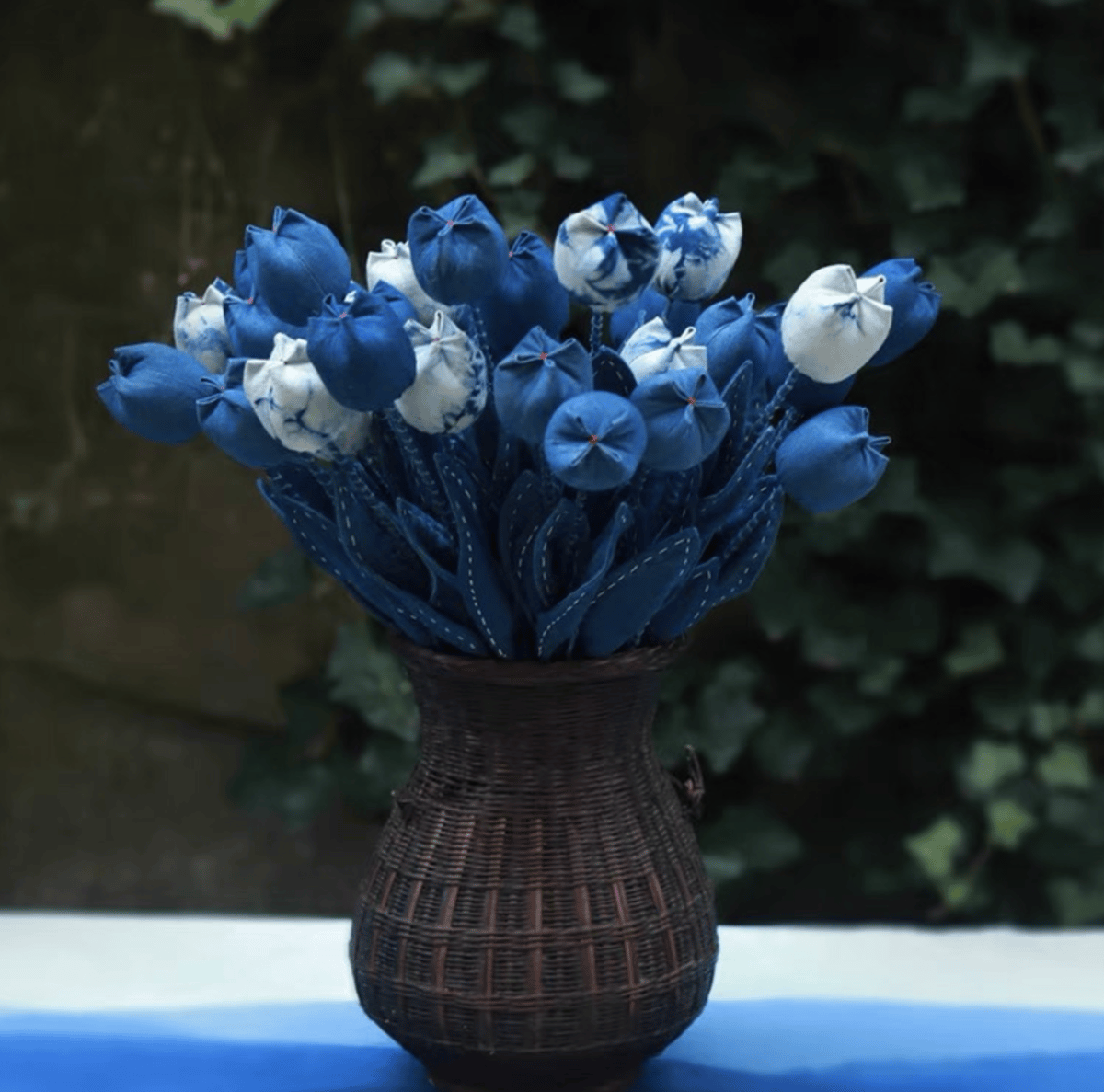 ちゅうりっぷ 即日☆【造花】MAGIQ東京堂/ツインチューリップ #1 CR/WH